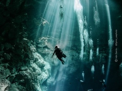 Guided tour at Cenote El Pit
