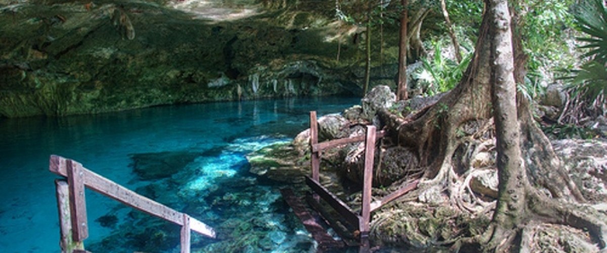 mayanexplore com cenote dos ojos 2